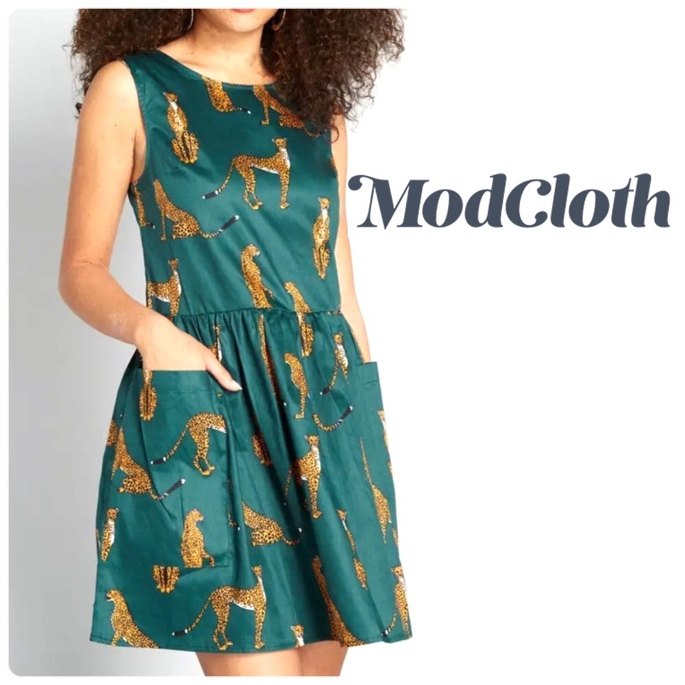 ModCloth cheetah dress